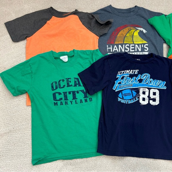 Urban Pipeline, Children's Place Boys Short Sleeve Tee Shirt Bundle of 6 Sz M/L - Picture 2 of 6